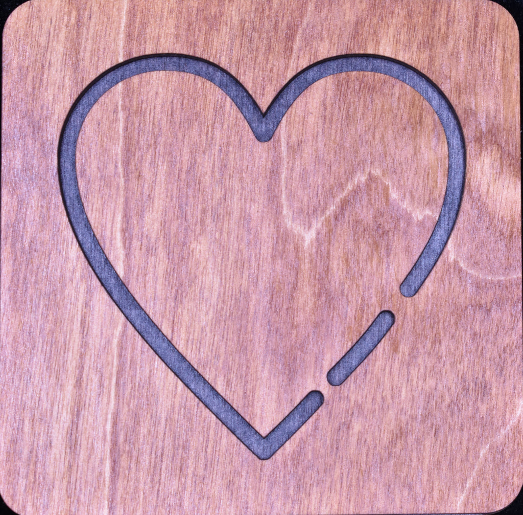Coaster - Heart